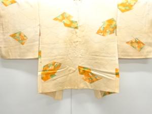 色紙に花模様羽織